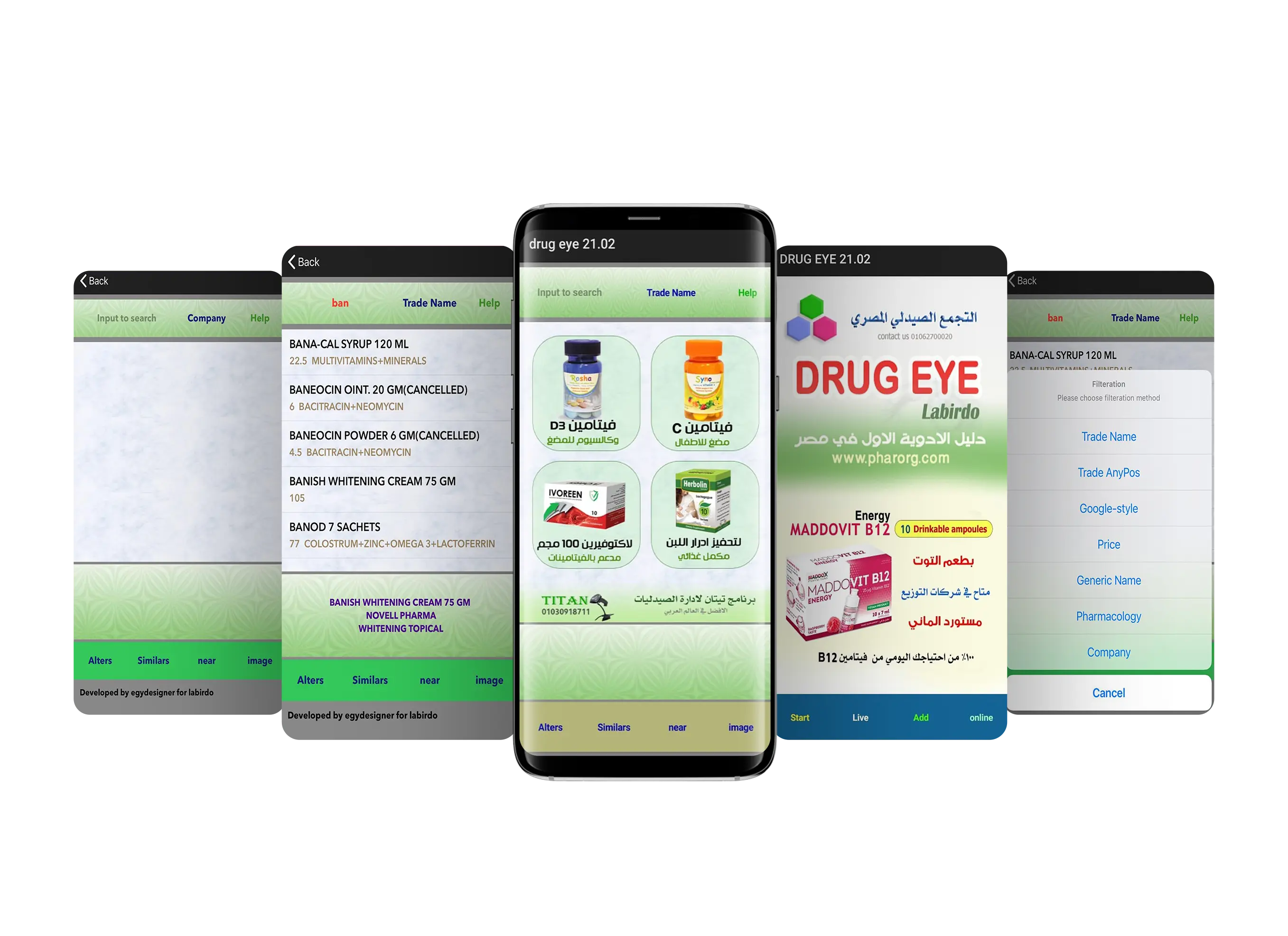 Drug eye index App